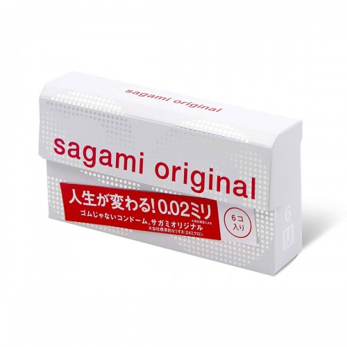 Sagami 相模 - 原創0.02 (第二代) PU 安全套 (6片裝)